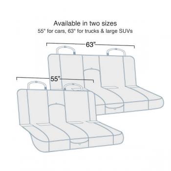 Kurgo Bench Seat Cover Charcoal